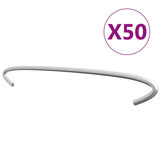 Gabionen-Distanzhalter 50 Stk. Verzinkter Stahl 40 cm - Pazzar.ch