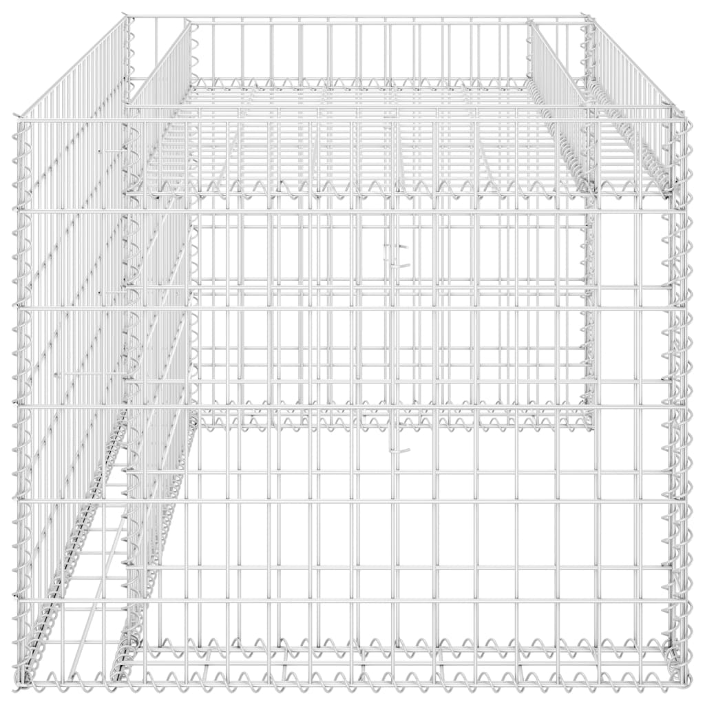Rasenmäher-Garage mit Hochbeet 110x80x60 cm Stahldraht - Pazzar.ch