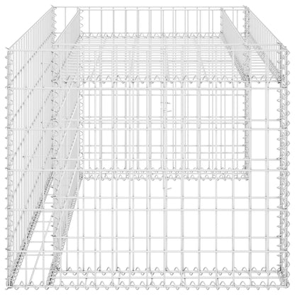 Rasenmäher-Garage mit Hochbeet 110x80x60 cm Stahldraht - Pazzar.ch