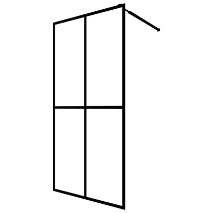 Duschwand für Walk-in Dusche Mattes Sicherheitsglas 100x195 cm - Pazzar.ch