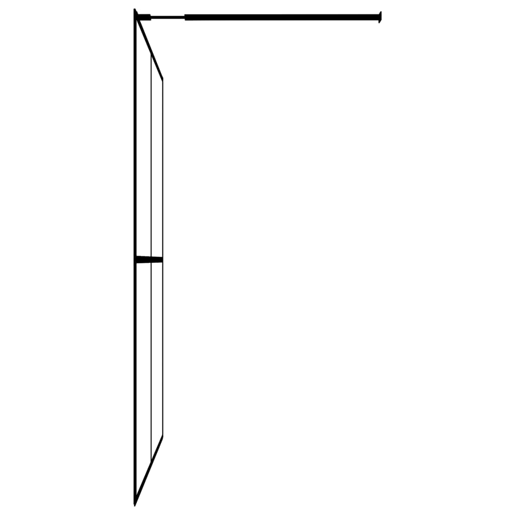 Duschwand für Walk-in Dusche Mattes Sicherheitsglas 118x190 cm - Pazzar.ch