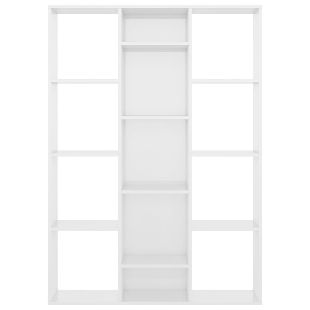 Raumteiler/Bücherregal Hochglanz-Weiß 100x24x140 cm - Pazzar.ch