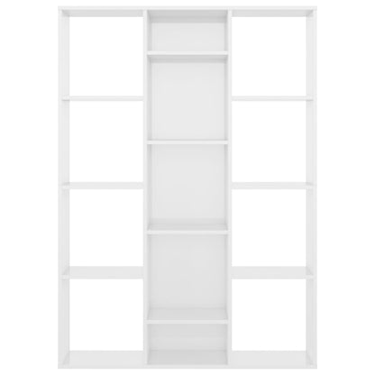 Raumteiler/Bücherregal Hochglanz-Weiß 100x24x140 cm - Pazzar.ch