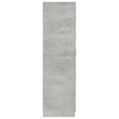 Kleiderschrank Betongrau 80x52x180 cm Holzwerkstoff - Pazzar.ch