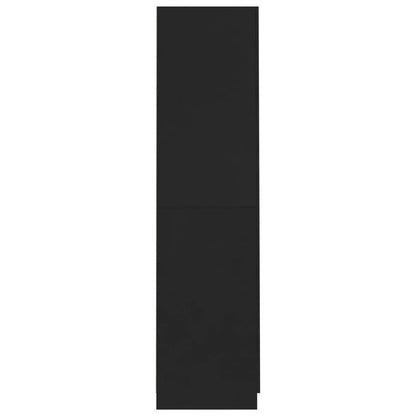 Kleiderschrank Schwarz 90x52x200 cm Holzwerkstoff - Pazzar.ch