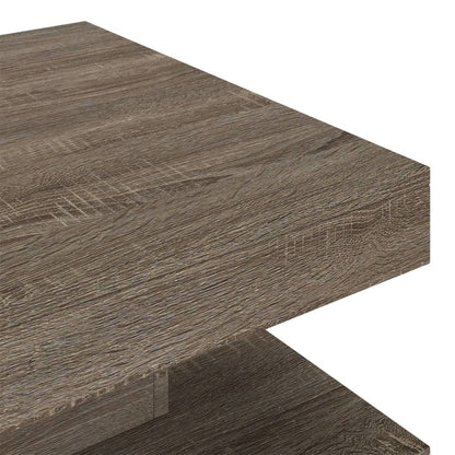 Couchtisch Grau 60x60x35 cm MDF - Pazzar.ch
