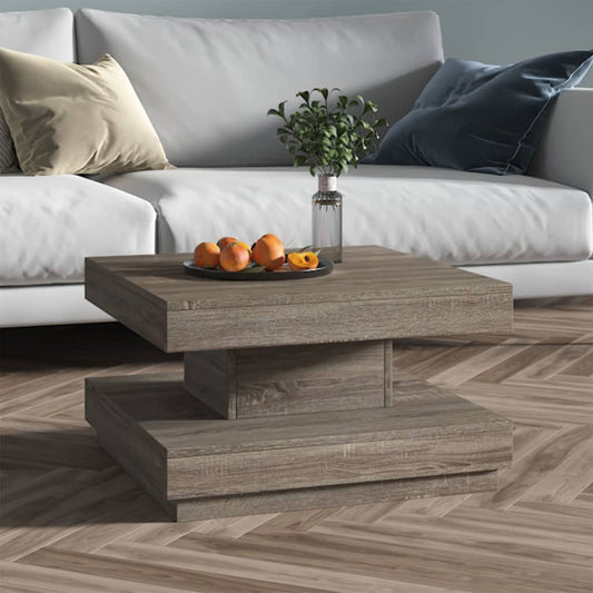 Couchtisch Grau 60x60x35 cm MDF - Pazzar.ch
