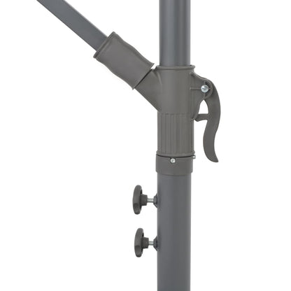 Ampelschirm mit Alu-Mast 300 cm Blau - Pazzar.ch