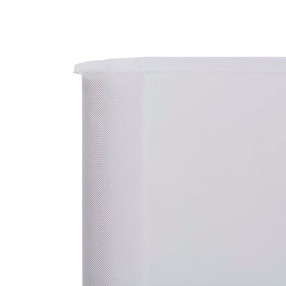 5-teiliges Windschutzgewebe 600 x 120 cm Sandweiß - Pazzar.ch