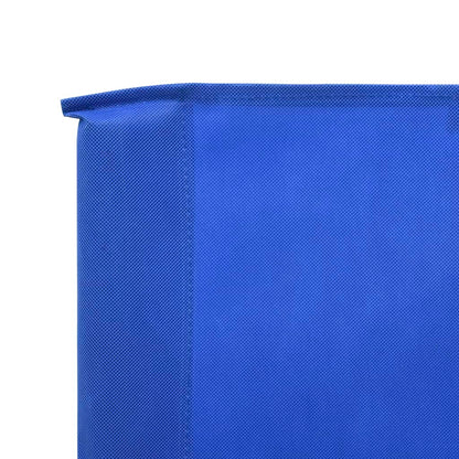 9-teiliges Windschutzgewebe 1200 x 120 cm Azurblau - Pazzar.ch