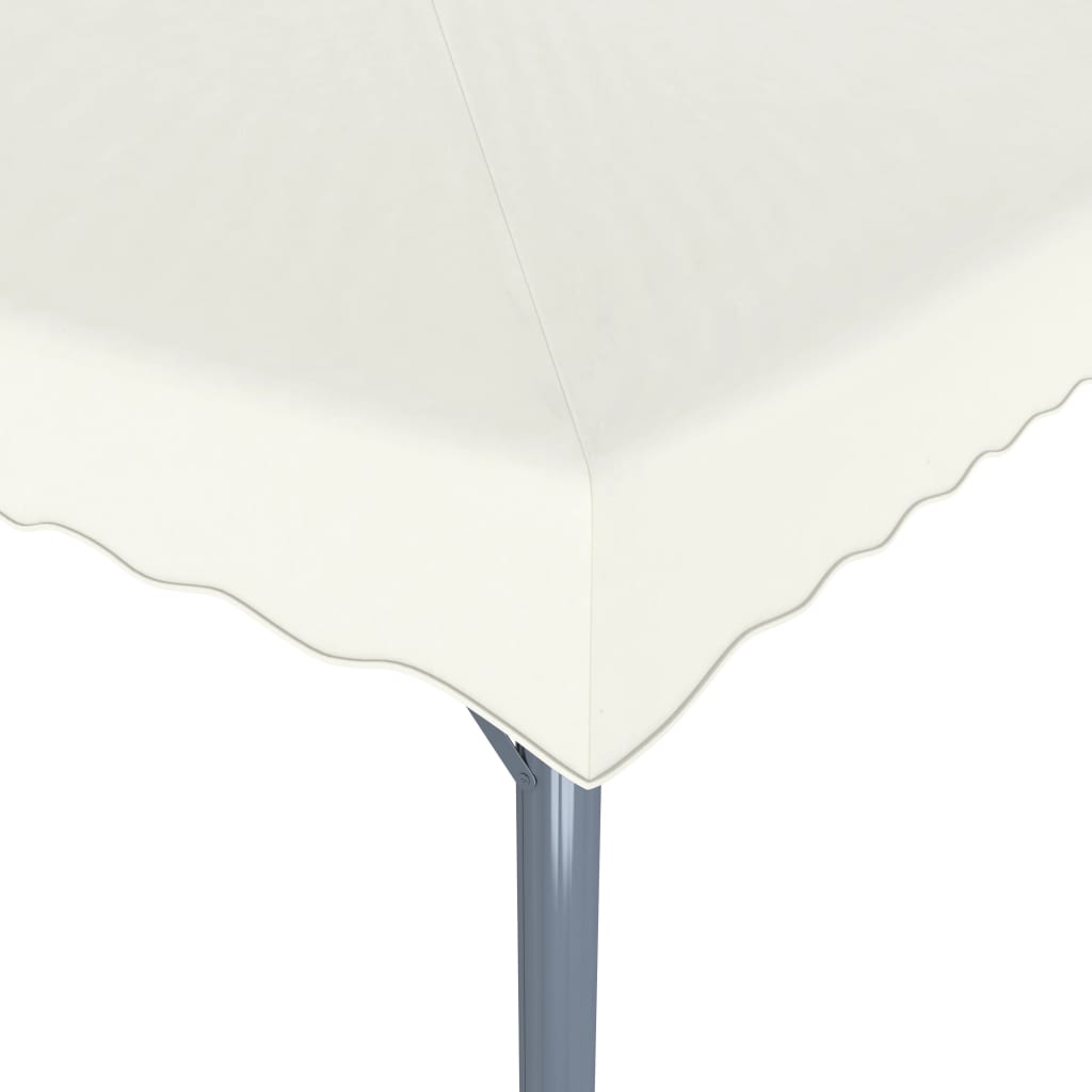 Pavillon 400 x 300 cm Creme Aluminium - Pazzar.ch