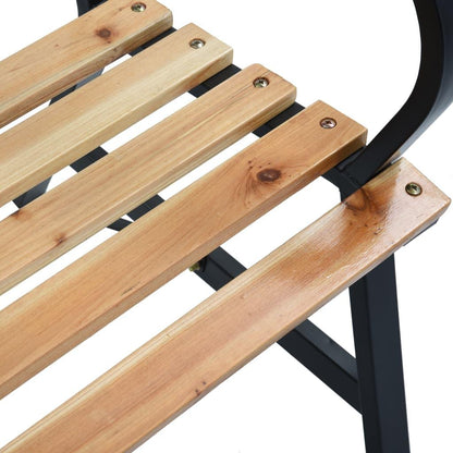 Gartenbank 120 cm Holz - Pazzar.ch