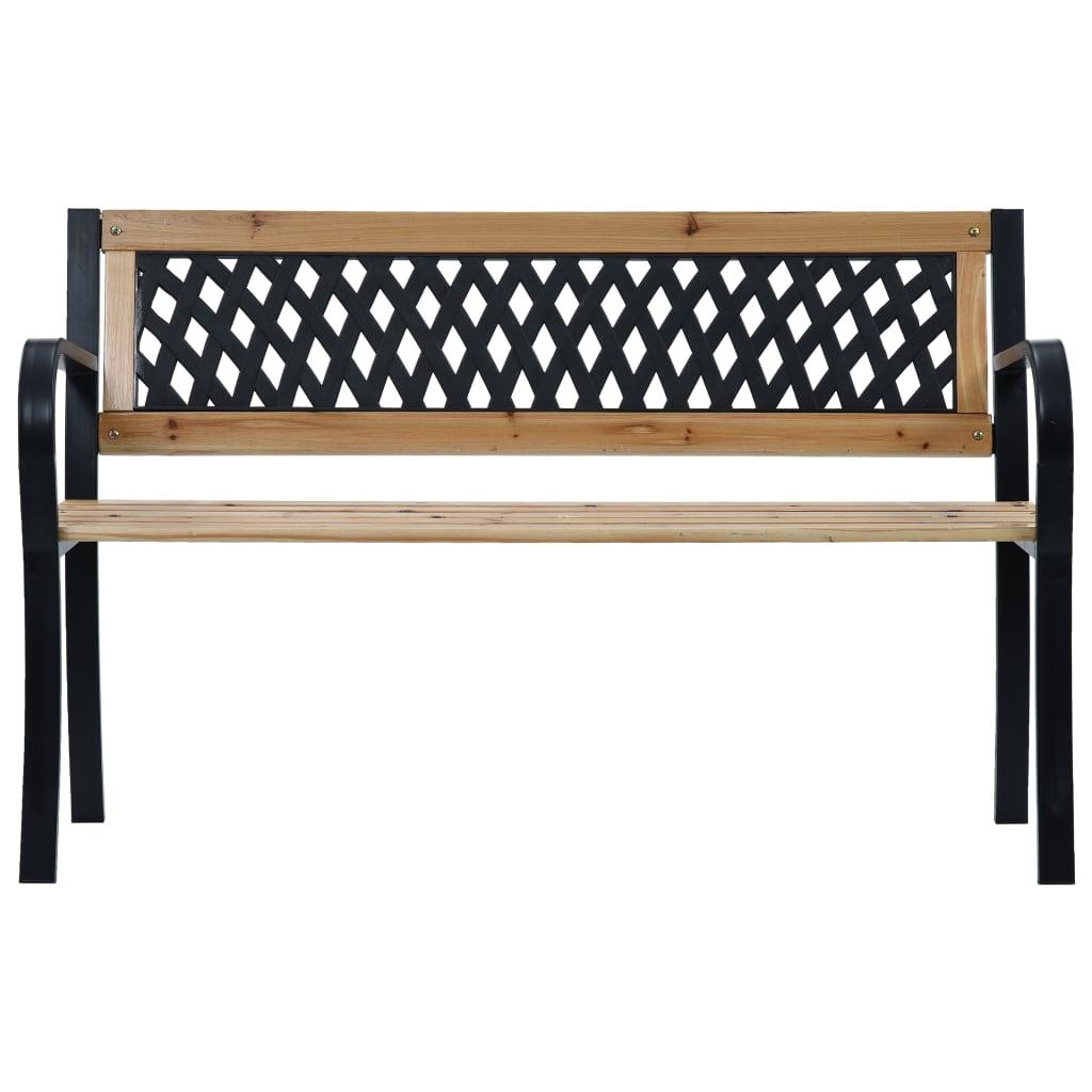 Gartenbank 120 cm Holz - Pazzar.ch