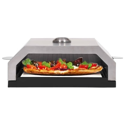 Pizzaofen mit Keramikstein für Gas-Kohlegrill - Pazzar.ch