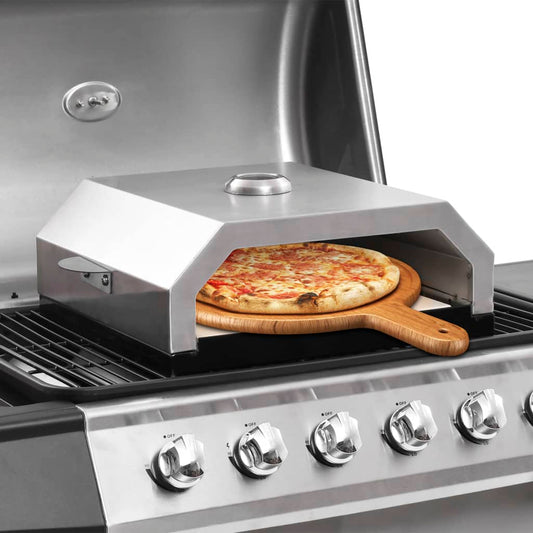 Pizzaofen mit Keramikstein für Gas-Kohlegrill - Pazzar.ch