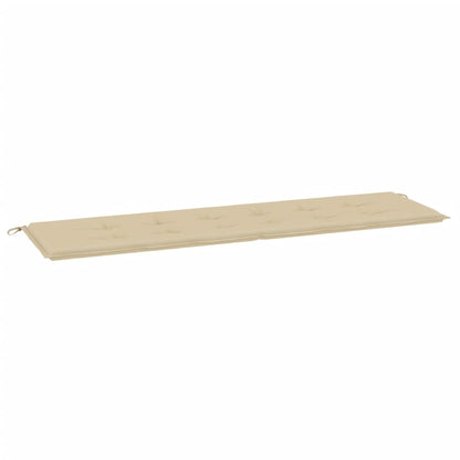 Gartenbank-Auflage Beige 180x50x3 cm Oxford-Gewebe - Pazzar.ch