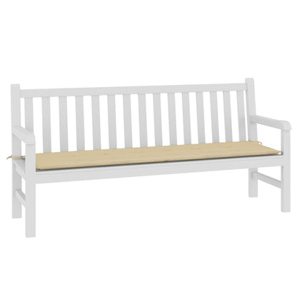 Gartenbank-Auflage Beige 180x50x3 cm Oxford-Gewebe - Pazzar.ch