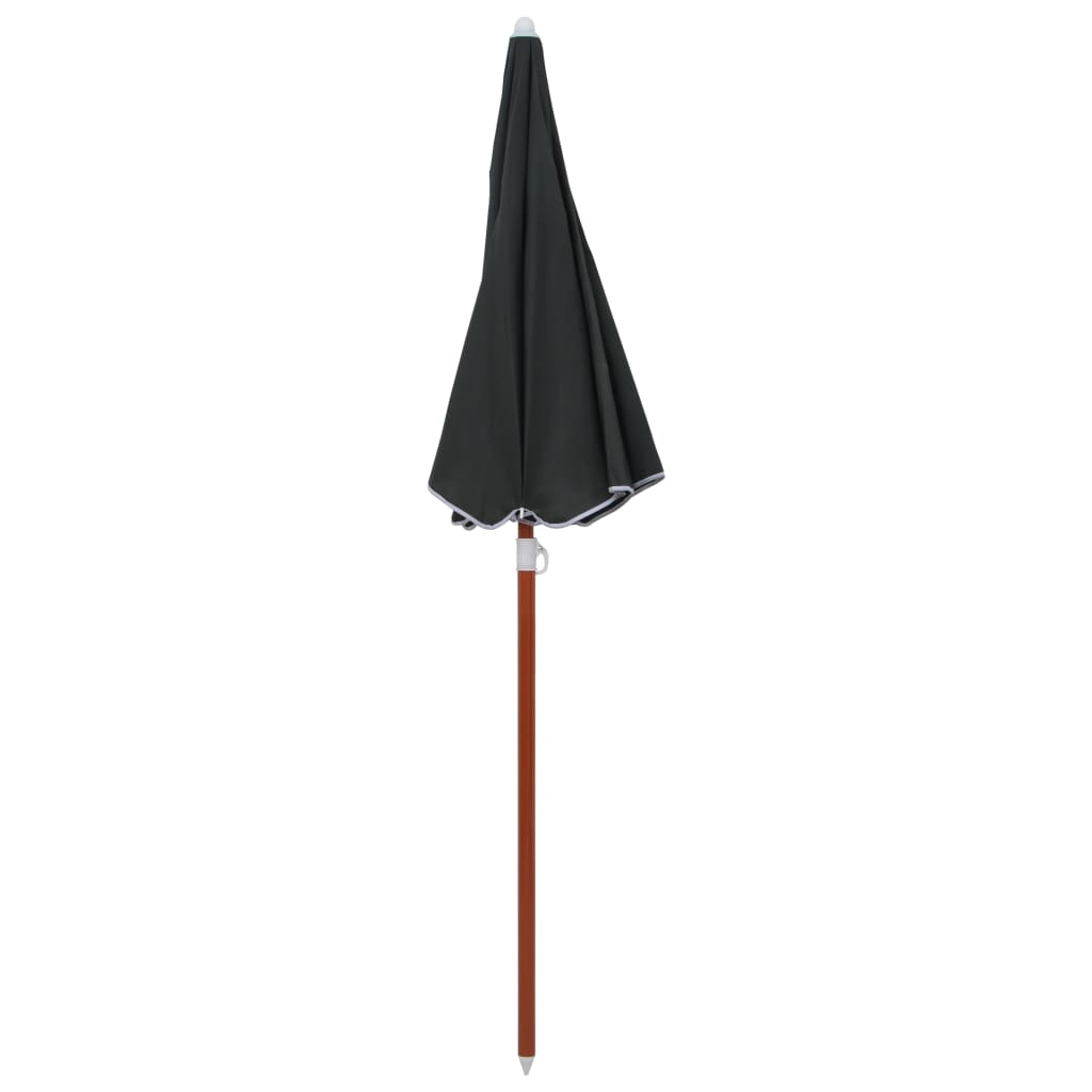 Sonnenschirm mit Stahlmast 180 cm Anthrazit - Pazzar.ch