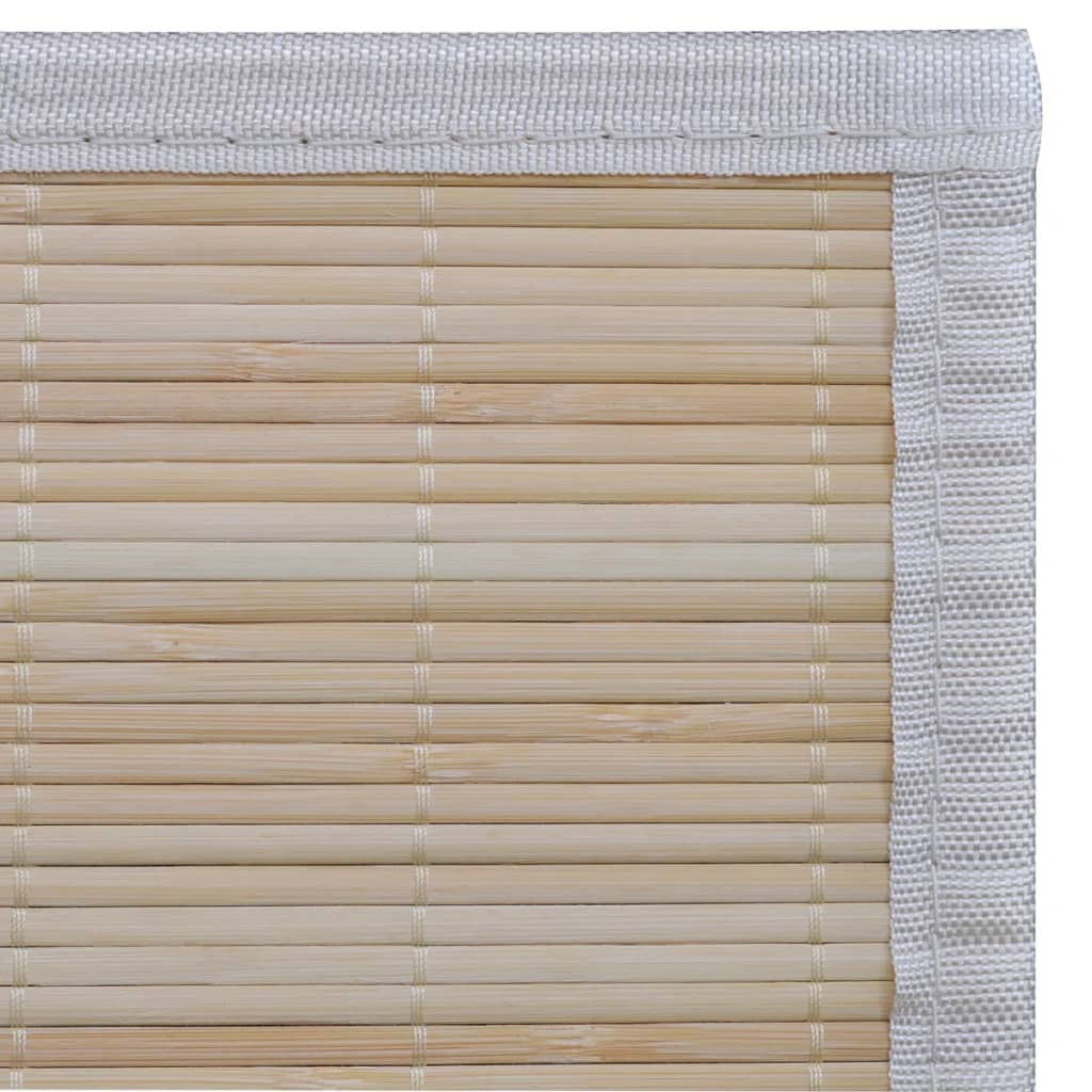 Bambusteppiche 2 Stk. Rechteckig Natur 120x180 cm - Pazzar.ch