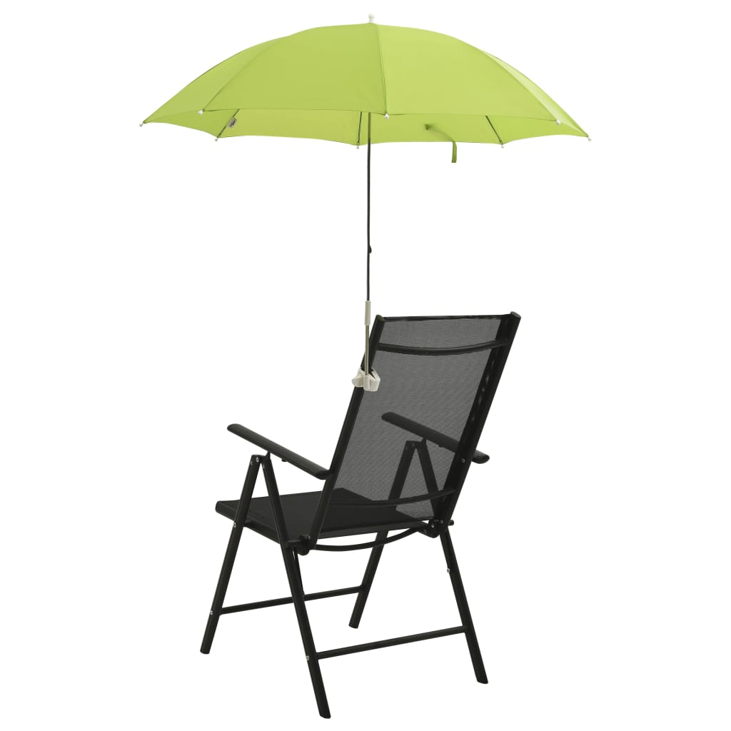 Sonnenschirme für Campingstühle 2 Stk. Grün 105 cm - Pazzar.ch