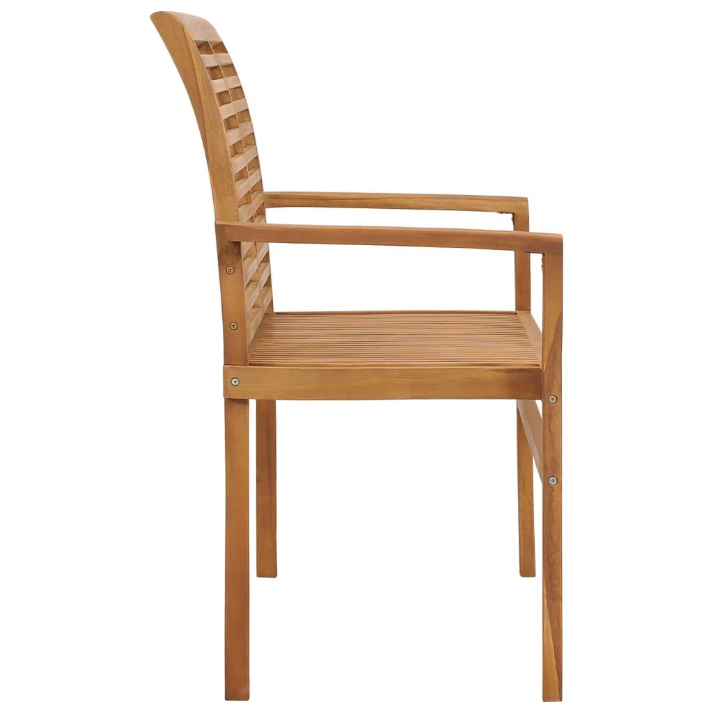Gartenbank 112 cm Massivholz Teak - Pazzar.ch