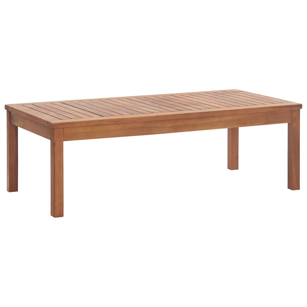 Garten-Lounge-Set mit Auflagen 4-tlg. Massivholz Akazie - Pazzar.ch