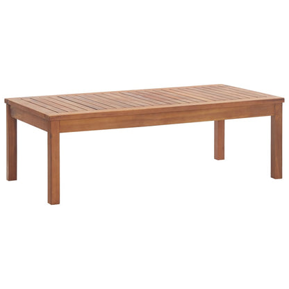 Garten-Lounge-Set mit Auflagen 4-tlg. Massivholz Akazie - Pazzar.ch