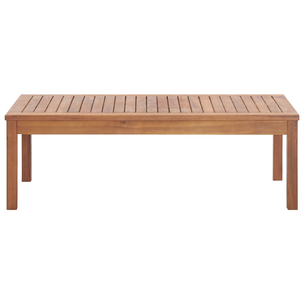 Garten-Lounge-Set mit Auflagen 4-tlg. Massivholz Akazie - Pazzar.ch