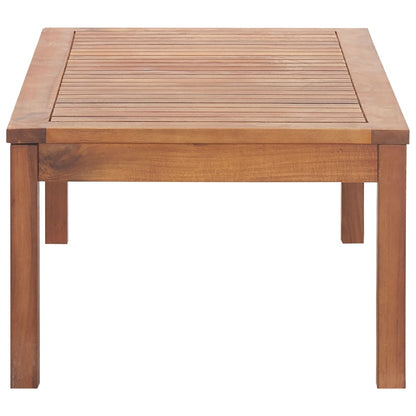 Garten-Lounge-Set mit Auflagen 4-tlg. Massivholz Akazie - Pazzar.ch