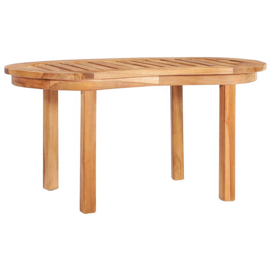 Couchtisch 90×50×45 cm Teak Massivholz - Pazzar.ch