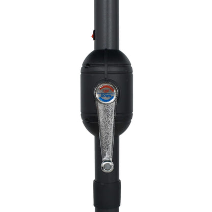 Sonnenschirm mit LED-Leuchten & Aluminium-Mast 270 cm Azurblau - Pazzar.ch