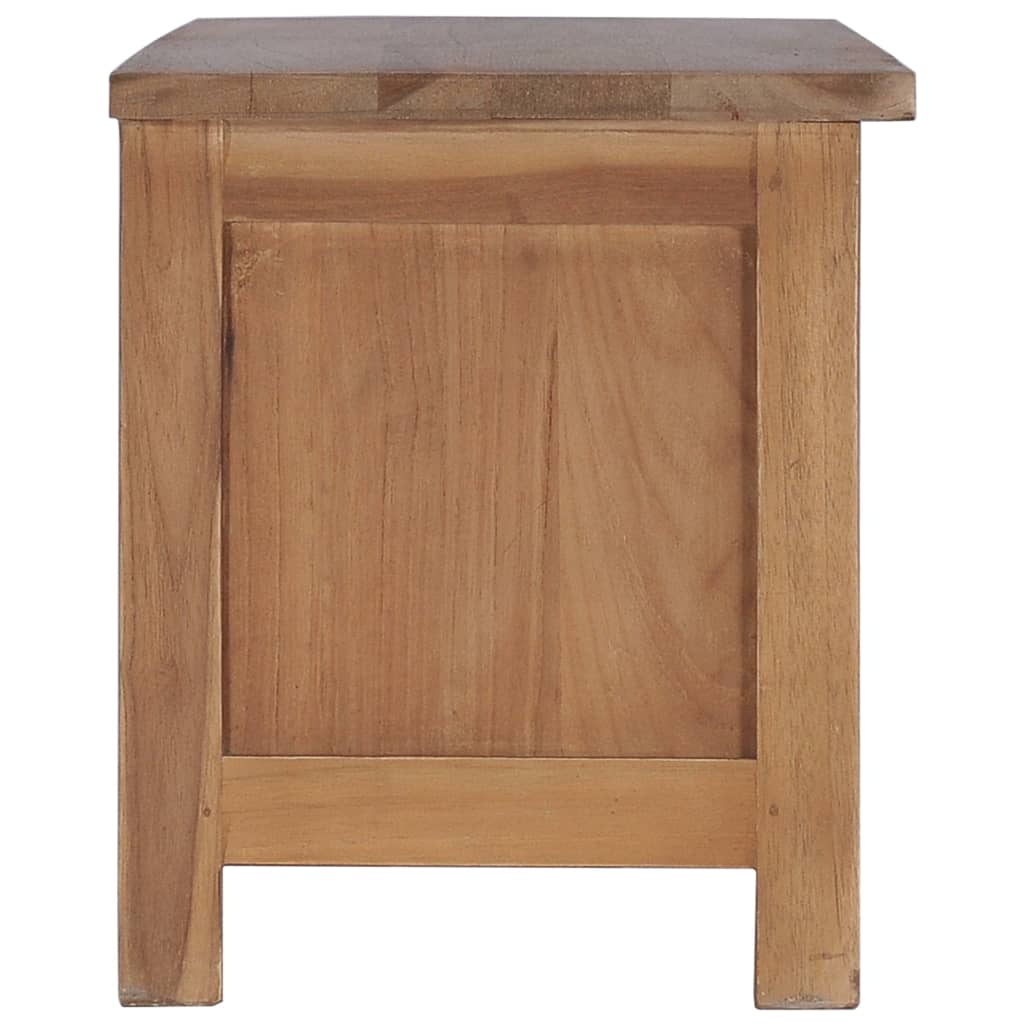 TV-Schrank 90×30×35 cm Massivholz Teak - Pazzar.ch