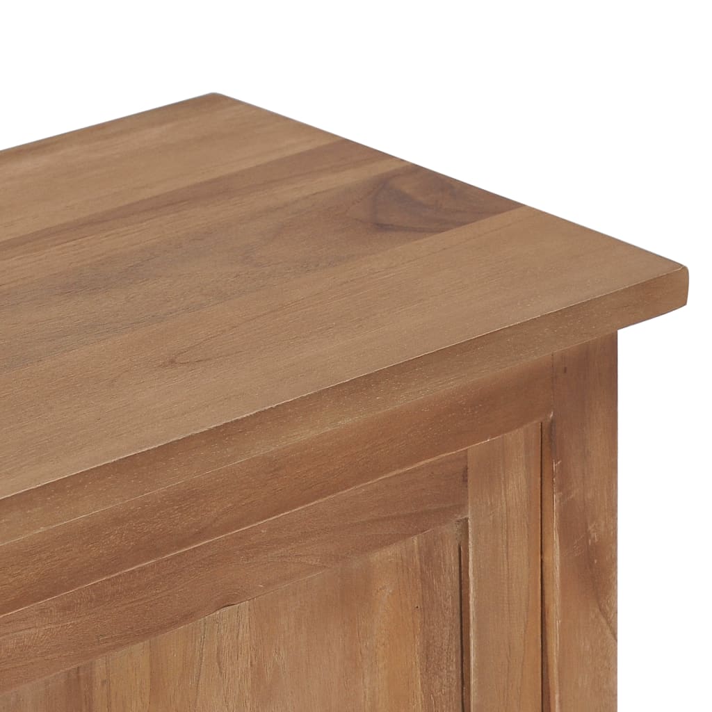 TV-Schrank 90×30×35 cm Massivholz Teak - Pazzar.ch