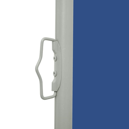 Ausziehbare Seitenmarkise 100x300 cm Blau - Pazzar.ch