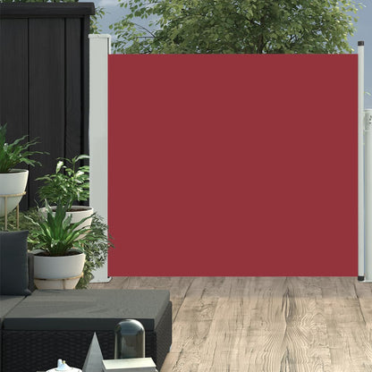 Ausziehbare Seitenmarkise 100x300 cm Rot - Pazzar.ch