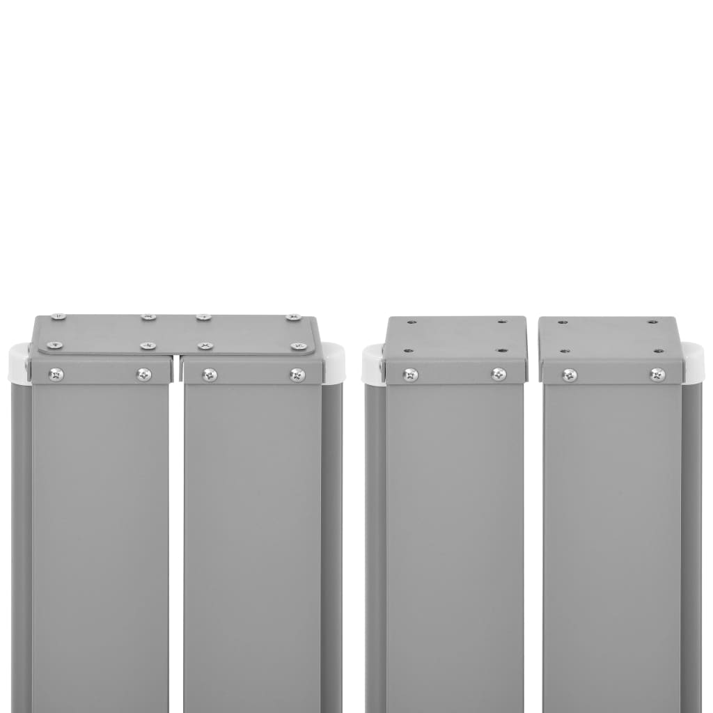 Ausziehbare Seitenmarkise Braun 100 x 600 cm - Pazzar.ch