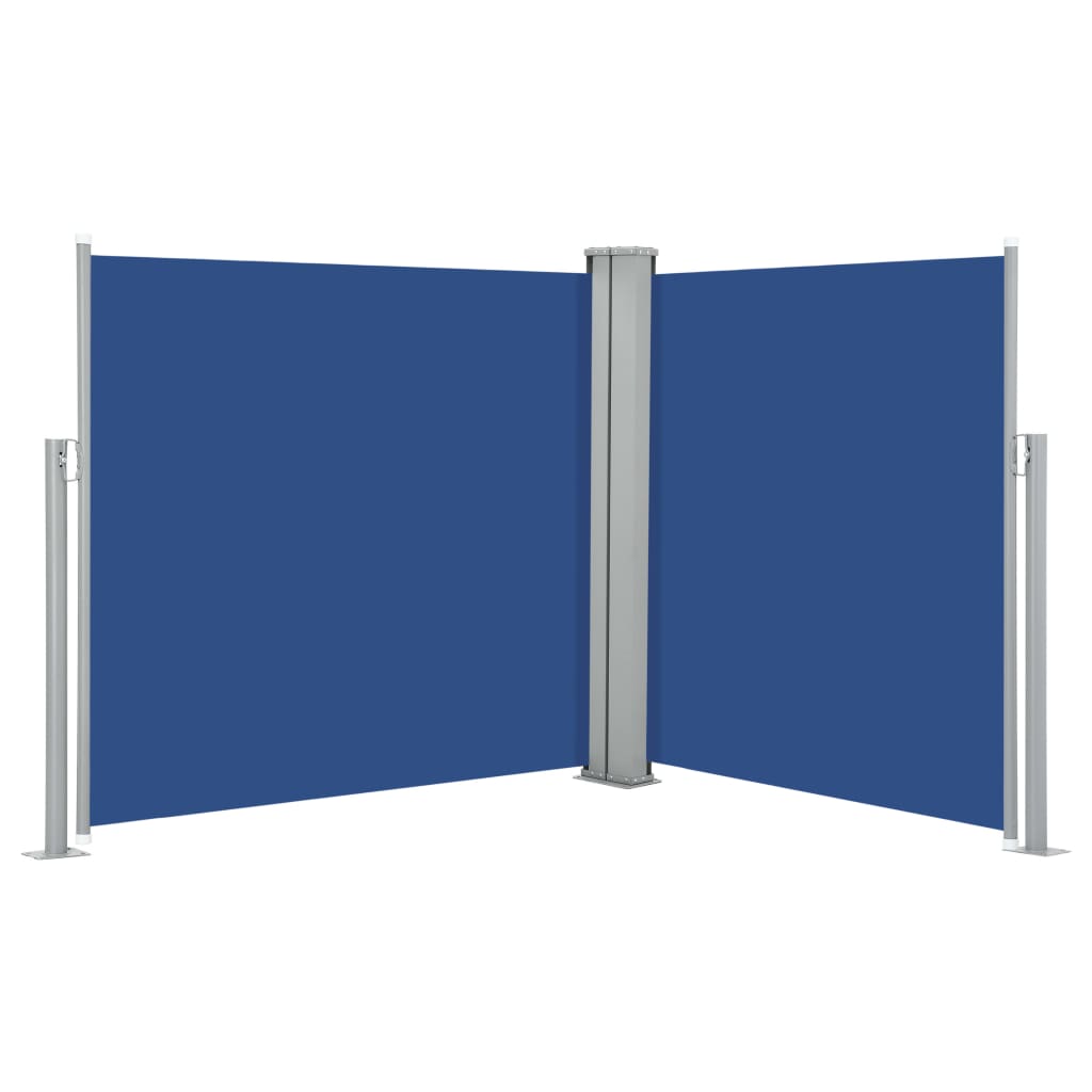 Ausziehbare Seitenmarkise Blau 100 x 600 cm - Pazzar.ch