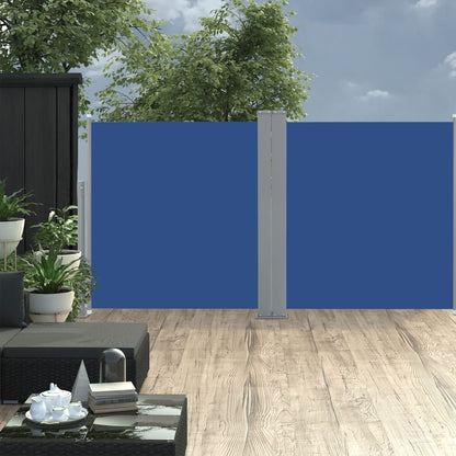 Ausziehbare Seitenmarkise Blau 100 x 600 cm - Pazzar.ch