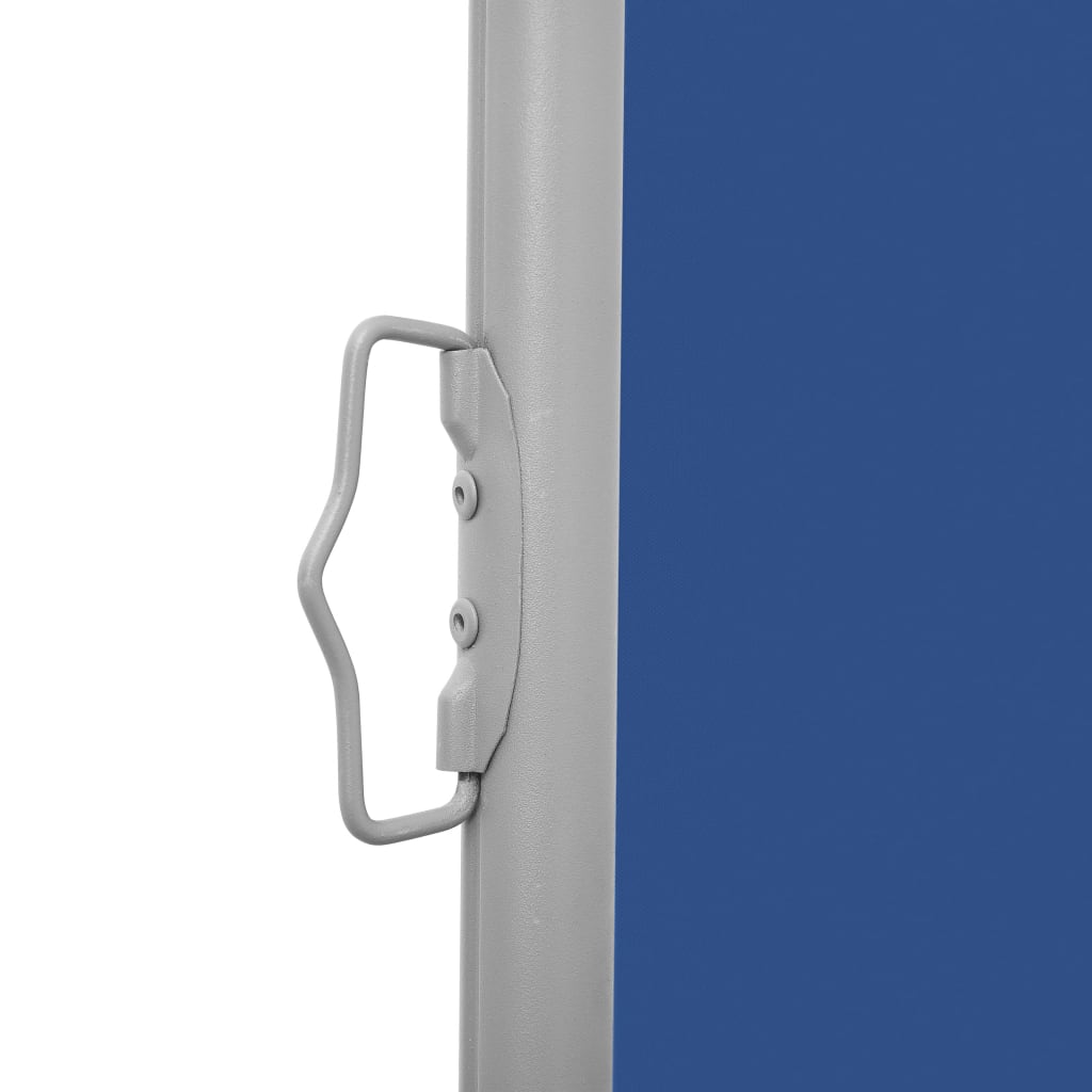 Ausziehbare Seitenmarkise Blau 100 x 600 cm - Pazzar.ch