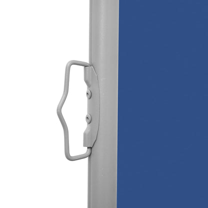 Ausziehbare Seitenmarkise Blau 100 x 600 cm - Pazzar.ch