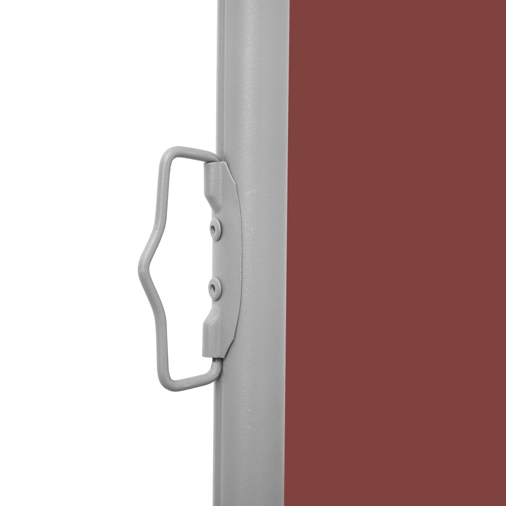Ausziehbare Seitenmarkise Braun 120 x 600 cm - Pazzar.ch