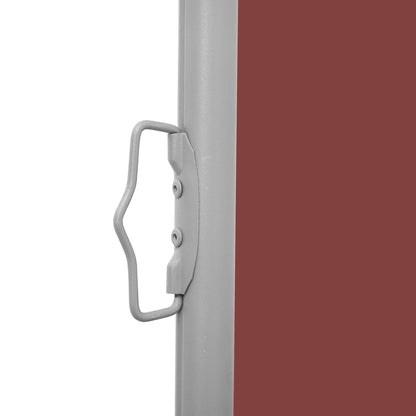 Ausziehbare Seitenmarkise Braun 120 x 600 cm - Pazzar.ch