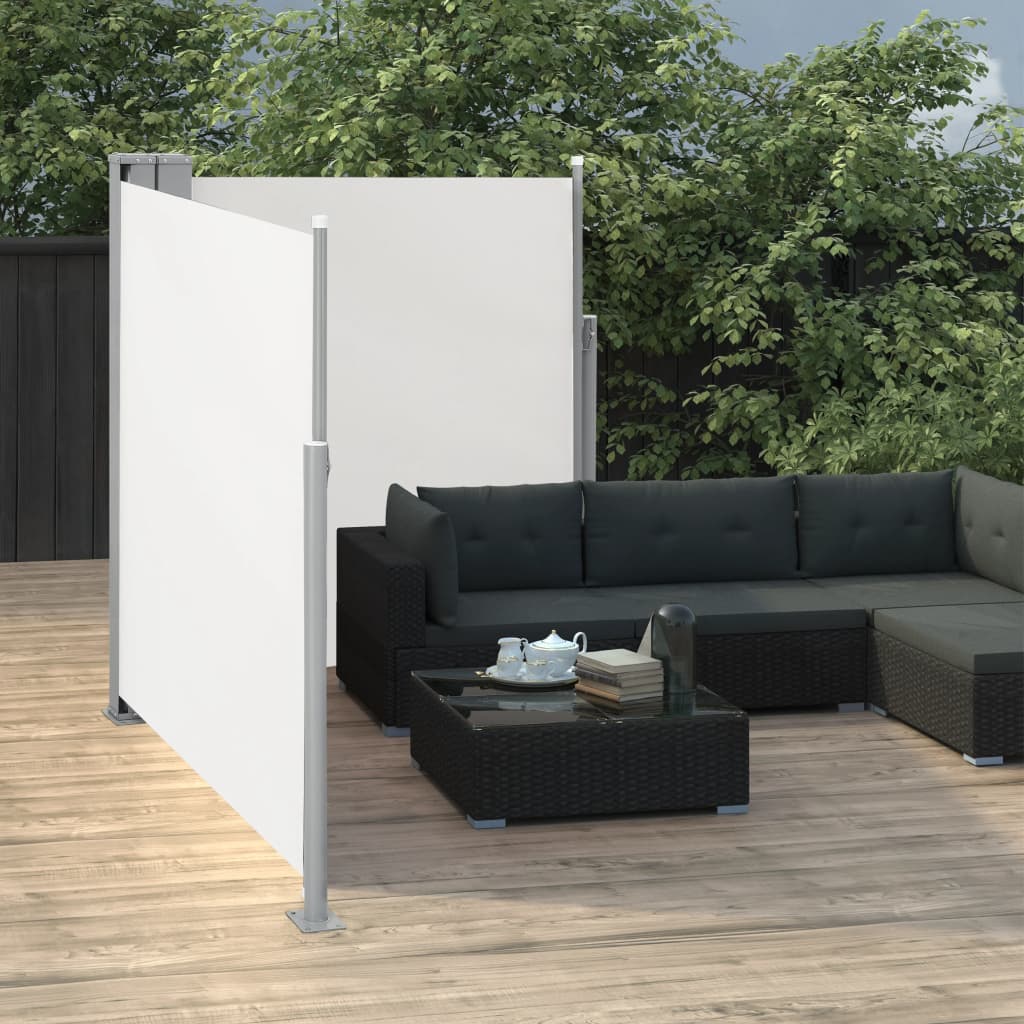 Ausziehbare Seitenmarkise Creme 140 x 600 cm - Pazzar.ch