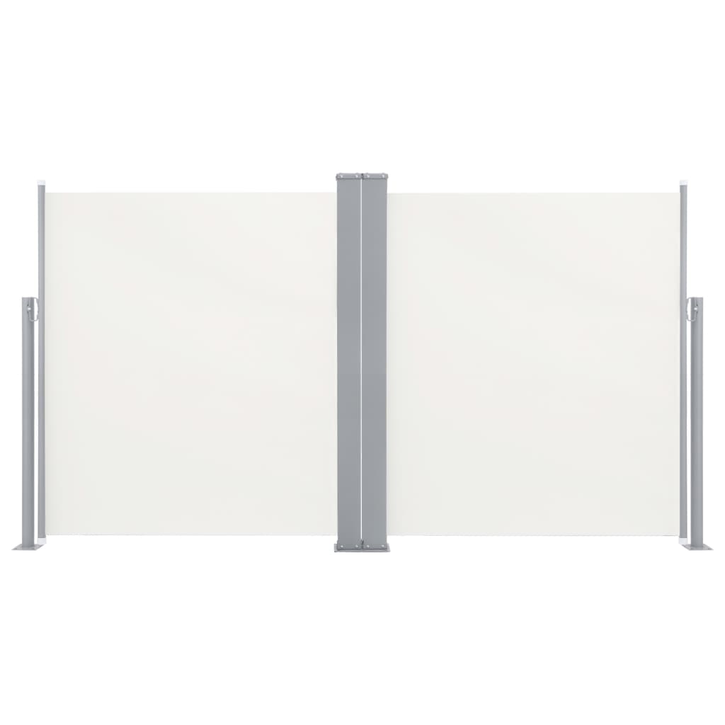 Ausziehbare Seitenmarkise Creme 140 x 600 cm