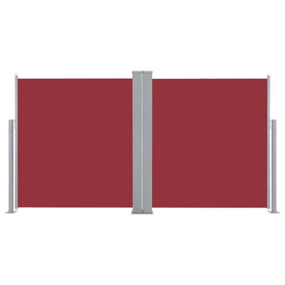 Ausziehbare Seitenmarkise 170 x 600 cm Rot - Pazzar.ch