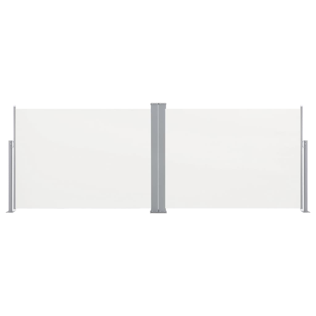 Ausziehbare Seitenmarkise Creme 100 x 1000 cm