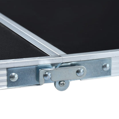 Klappbarer Bier-Pong-Tisch 240 cm Schwarz - Pazzar.ch