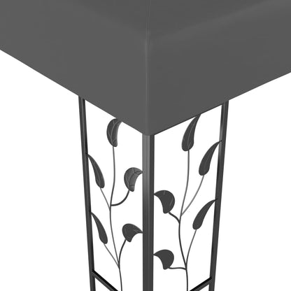 Pavillon 3×3 m Anthrazit - Pazzar.ch