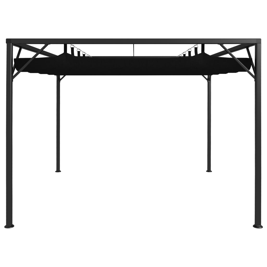 Gartenpavillon mit ausziehbarem Dach 3×3 m Anthrazit - Pazzar.ch