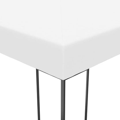 Gartenpavillon 6×3 m Weiß - Pazzar.ch